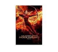 MYHRDF The Hunger Games Mockingjay Toile murale imperméable multifonctionnelle résistante aux UV sans cadre 20 x 30 cm