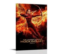 MYHRDF The Hunger Games Mockingjay Toile murale imperméable multifonctionnelle résistante aux UV sans cadre 60 x 90 cm