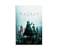 MYHRDF The Matrix Resurrections Toile murale imperméable multifonctionnelle résistante aux UV Sans cadre 60 x 90 cm