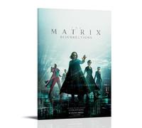 MYHRDF The Matrix Resurrections Toile murale imperméable multifonctionnelle résistante aux UV sans cadre 40 x 60 cm