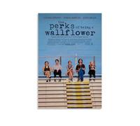 MYHRDF The Perks of Being A WallflowerToile murale imperméable multifonctionnelle résistante aux UV sans cadre 20 x 30 cm