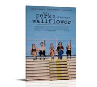 MYHRDF The Perks of Being A WallflowerToile murale imperméable multifonctionnelle résistante aux UV sans cadre 40 x 60 cm