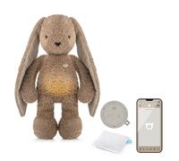 myHummy Doudou Bunny marron Duo avec application - Berceuses et vibration du rythme cardiaque