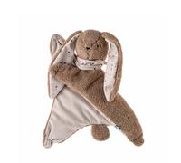 myHummy Doudou Lapin Marron - Doudou lesté pour bébé 3 à 6 kg avec coussin chauffant en triticale et lavande - Apaise Moro-Reflex