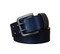 MYIESAXL Ceinture en Cuir Robuste pour Hommes Faites À La Main 4,3 cm de Grande Largeur et 4 mm D'Épaisseur Avec Boucle À Double Ardillon, Ceinture pour Jeans À Œillets À Double Trou