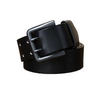 MYIESAXL Ceinture en Cuir Robuste pour Hommes Faites À La Main 4,3 cm de Grande Largeur et 4 mm D'Épaisseur Avec Boucle À Double Ardillon, Ceinture pour Jeans À Œillets À Double Trou