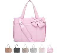 MYIHUIHUI Sac fourre-tout Crush Bow for femme, sac à main matelassé léger et bouffant, sac à bandoulière avec compartiments, for le travail quotidien et les voyages(#05)