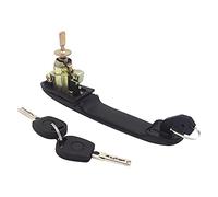 Myingaou 6K0837205 6K0837206 PoignéE de Porte Avant Gauche Droite avec Barillet de Serrure pour Galaxy Sharan Longueur de Broche 33Mm