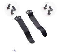 MYIW Pince à poche profonde pour deux couteaux pliants, pince à taille kydex et pince à dos de couteau pliable (A)