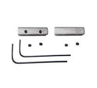 MYIW pouce bar, des couteaux de chasse ergot pour le pouce,boîte de 2 ensembles - 2.5 cm (l'acier inoxydable)