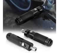 MYJDML 2pcs Repose Pied Moto pour Ducati Streetfighter 848 2012-2015, 8mm Repose-Pieds en Aluminium Réglable CNC AntidéRapant Cale Pied Moto Passager Moto Repliables