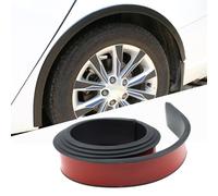 MYJDML 4 Pièces Bande de Sourcil de Roue de Voiture pour VW Amarok Caddy Taro Teramont, Voiture Roue Sourcils Protection Anti-Collision Garnitures De Passage De Roue De Voiture,B