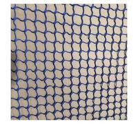 MYJIO Filet Protection Sportive en Polyester sans Nœuds Résistance Robuste aux Chocs Mailles 3cm/1.18in pour Les Filets Barrière Chantier(1x7m(3.3x23ft))