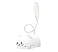MYJIO Lecture pour Chat - Veilleuse Chat | Protection des Yeux d'apprentissage d'étudiant Rechargeable par USB, Lecture Dessins animés, Petite Bureau pour Le KOT-FR