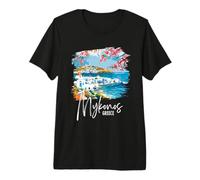 Mykonos Souvenir/Mykonos Grèce/Mykonos T-Shirt Haut de Gamme