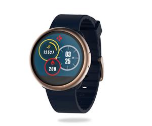 MyKronoz ZeRound2 3,1 cm (1.22 ) TFT Numérique 240 x 204 pixels Écran tactile Bleu, Rose doré