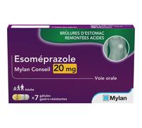 Mylan Ésoméprazole 20mg Gélules Gastro-Résistantes 7