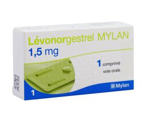 Mylan Sas Lévonorgestrel 1,5mg Comprimé 1