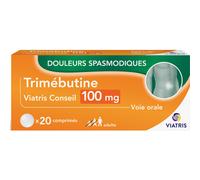 Mylan Trimébutine 100mg Douleurs Spasmodiques 20 Comprimés