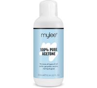 Mylee Acétone 100% Pure Dissolvant Vernis À Ongles Pour Retrait Des Vernis Semi-Permanents Uv/Led (300ml)