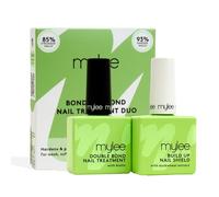 Mylee Bond & Beyond Duo - Réparation de la kératine à 99% - Renforce et camoufle en un seul geste - Technologie KeraBuild avec biotine, AHA et PHA - Restaure et protège les ongles - 2 x 15 ml