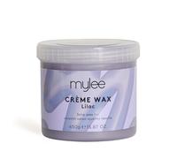 Mylee Cire Crémeuse au Lilas 450g, Épilation de Qualité Salon | Douceur Longue Durée, Adaptée au Micro-Ondes et au Chauffe-Cire, Idéale pour Tout le Corps et les Poils Épais Récalcitrants