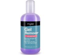 Mylee Dissolvant de Vernis à Ongles Semi Permanent Acetone 250ml, Salon Professionnel UV LED Nettoyant de Vernis Gel pour Manucures et Pédicures
