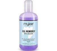 Mylee Dissolvant de Vernis à Ongles Semi Permanent Acetone 250ml, Salon Professionnel UV LED Nettoyant de Vernis Gel pour Manucures et Pédicures