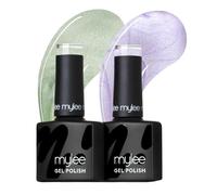 Mylee Duo Vernis à Ongles Semipermanent 2x8ml [Crème de Mint & Violet] - Cloud Nine Collection - UV/LED Nail Art, Manucure et Pédicure Durable, Usage Professionnel et Domestique [Printemps/Été 2026]