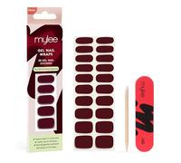 Mylee Gel Nail Wraps [Diva] - 20 Autocollants en gel pré-durci pour une manucure instantanée. Sans lampe, sans éclats, brillants jusqu’à 14 jours, Facile à appliquer