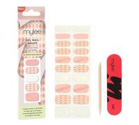 Mylee Gel Nail Wraps [Fetch] - In Session Collection - 20 Autocollants en gel pré-durci pour une manucure instantanée, Sans lampe, Longue Durée, Facile à appliquer [Automne/Hiver 2025]