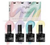Mylee Set de Vernis à Ongles Gel Semipermanent 4x8ml [Mallow-Dramatic]