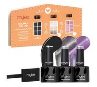 Mylee Set de Vernis à Ongles Gel Semipermanent Trio avec Aimant 3x8ml [Sweet Escape] - Bake Me Happy Collection - UV/LED Manucure, Durable, Usage Professionnel et Domestique [Noël 2025]