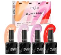 Mylee Set de Vernis à Ongles Semipermanent 4x10ml [Eden Quad] UV/LED Nail