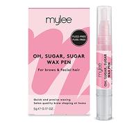 Mylee Stylo à Cire Oh Sugar + 20x bandes d'épilation à la cire - Cire | professionnelle sans chaleur à base de sucre, bâton de cire précision, pour épiler corps, visage et maillot, Vegan