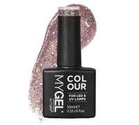 Mylee Vernis à Ongles en Gel 10 ml [Disco Ball] UV/LED Nail Art Manucure et Pédicure, Usage Professionnel dans le Salon et à la Maison - Durable et Facile à Appliquer
