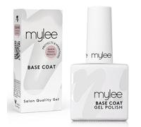 Mylee Vernis à Ongles Gel Base Coat 10ml UV/LED Soak-Off Nail Art Manucure Pédicure pour Professionnel, Salon et Usage domestique, Facile à appliquer, sans éclats, durable et sûr