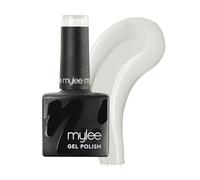 Mylee Vernis à Ongles Gel Semipermanent 8ml [Break The Ice] - UV/LED Nail Art, Manucure et Pédicure Durable, Usage Professionnel et Domestique [White Range] - Vegan & Cruelty Free