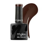 Mylee Vernis à Ongles Gel Semipermanent 8ml [Chocolate Digestive] - UV/LED Nail Art, Manucure et Pédicure Durable, Usage Professionnel et Domestique [Autumn/Winter Range] - Vegan & Cruelty Free