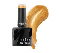 Mylee Vernis à Ongles Gel Semipermanent 8ml [Goldy Locks] - UV/LED Nail Art, Manucure et Pédicure Durable, Usage Professionnel et Domestique [Shimmer Range] - Vegan & Cruelty Free