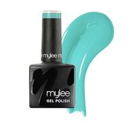 Mylee Vernis à Ongles Gel Semipermanent 8ml [Tiffany] - UV/LED Nail Art, Manucure et Pédicure Durable, Usage Professionnel et Domestique [Blue Range] - Vegan & Cruelty Free