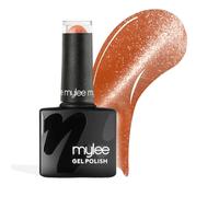 Mylee Vernis à Ongles Semi Permanent 8ml [Golden Sunsets] - Cat Eye Collection - Magnétique, Pailleté, Holographique, UV/LED Nail Art, Manucure et Pédicure Durable, Usage Professionnel et Domestique