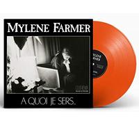 Mylene Farmer - Mylene Farmer Maxi 45Tours vinyle A Quoi Je Sers Exclusivité couleur Orange