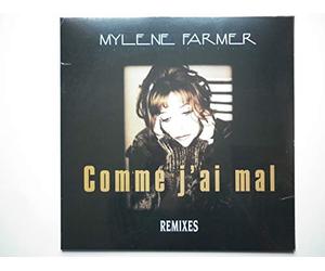 Mylene Farmer - Mylene Farmer Maxi 45Tours vinyle Comme J'ai Mal réédition