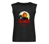 Mylene Farmer Nevermore Tour Essential Unisex Sleeveless T-Shirt Printed Tee Graphic Top Men Vest Tank Black Shirt XXL