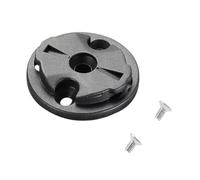 MYLERCT 4 Pièces Supports D'ordinateur de Vélo Base Fixe pour Garmin | Adaptateur Vélo Support pour Garmin en Nylon, Support de Potence de Vélos Noir, pour Cyclisme Quotidien et Entraînement