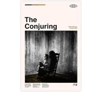 MYLHMPPJH The Conjuring 1 Toile Poster Décoration Murale Impression Image Peintures pour Salon Chambre Décoration 12x18 pouces (30x45cm)
