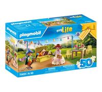 Playmobil 71451 myLife : Enfants avec décorations de fête - Habiller comme Un Ange, Cow-Boy, Princesse et Plus, avec de Nombreux Accessoires - Jeu de rôle Amusant et imaginatif - Dès 4 Ans
