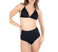 MYLILY Bas de Maillot de Bain Menstruel Taille Haute Effet Ventre Plat pour Femmes & Filles | Piscine & Mer | 3-4 Tampons, Anti-Fuite, Neutre Odeur, Oeko-TEX | Noir, XL