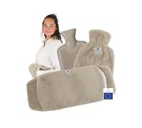 MYLILY ceinture chauffante règles douloureuses, bouillotte 1 l, Beige